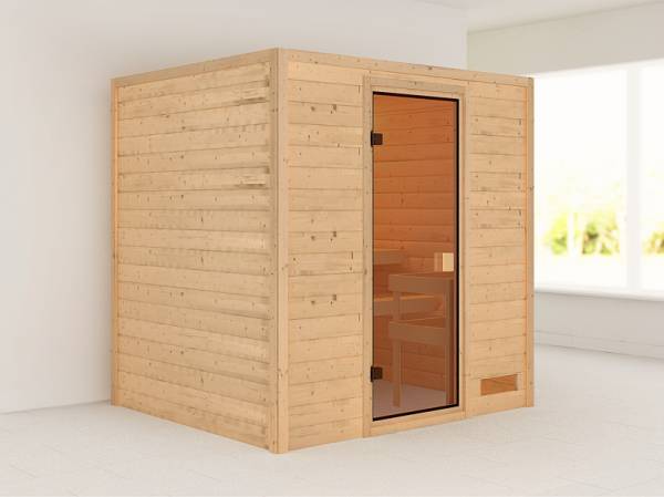 Karibu Woodfeeling Sauna Adelina 38 mm Karibu Woodfeeling Sauna Adelina 38 mm