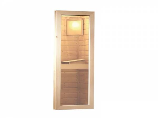 Karibu Fenster natur für 40 mm Sauna Klarglas Iso-Glas Karibu Fenster natur für 40 mm Sauna Klarglas Iso-Glas