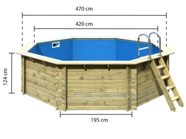 Karibu Pool Modell 2 Variante A