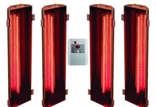 Karibu Vitamy-Strahler Set B Infrarot-Strahler 2 x 350 Watt, 2 x 750 Watt Karibu Vitamy-Strahler Set B Infrarot-Strahler 2 x 350 Watt, 2 x 750 Watt