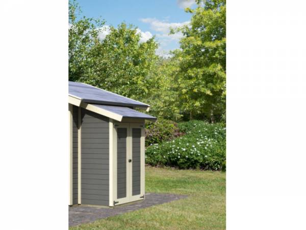 Karibu Anbauschrank 1,5 ECO terragrau Karibu Anbauschrank 1,5 ECO terragrau
