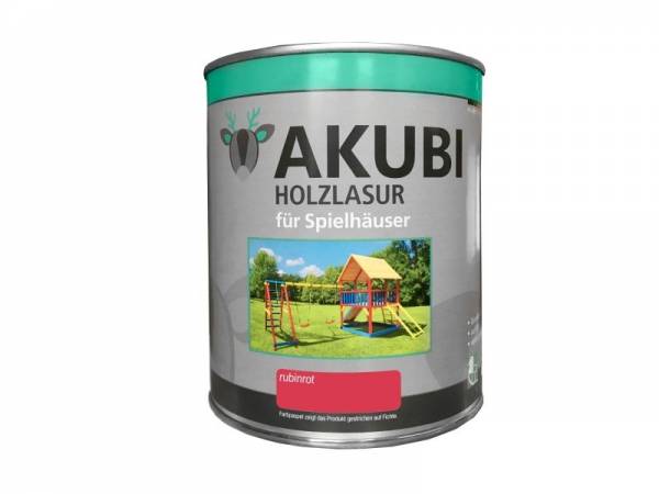 Akubi Farbe Rubinrot 750 ml